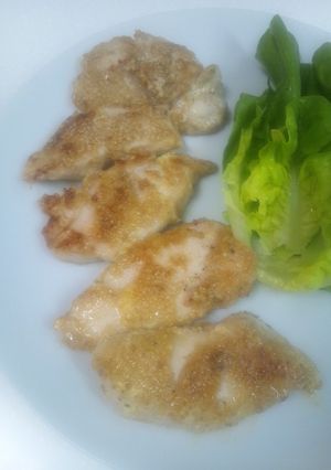 鶏胸肉のゴマぽんマヨ焼き-レシピのメイン写真