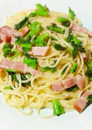 あすっことベーコンの塩だれパスタ♪-レシピのメイン写真