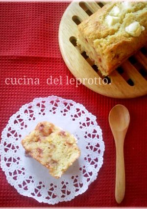 苺とクリームチーズのパウンドケーキ-レシピのメイン写真