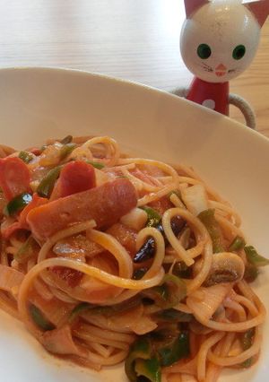 ヘルシー 減塩ナポリタン-レシピのメイン写真