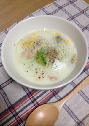 ☆シーフードスープパスタ☆-レシピのメイン写真