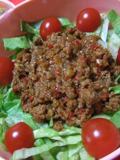 塩麹deタコライス~丼弁当~-レシピのメイン写真