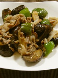 茄子とピーマンと豚肉の炒め物★-レシピのメイン写真