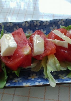 ササッと作る前菜・・・カプレーゼ！-レシピのメイン写真