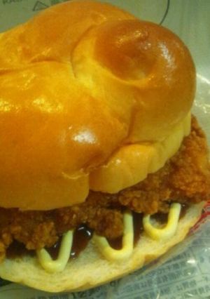 我が家のＬチキバーガー-レシピのメイン写真