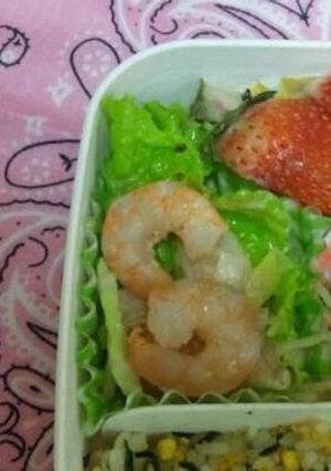 エビとゴマのオーロラソースあえ★+-レシピのメイン写真
