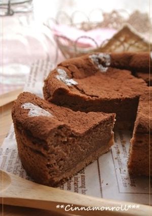 ✿チョコレートチーズケーキ✿-レシピのメイン写真