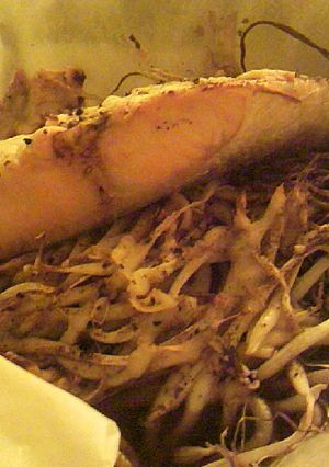 簡単：もやしと炒め物調味料のチーズ焼き-レシピのメイン写真