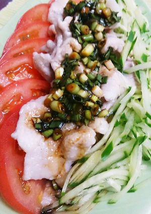 お肉やわらか☆ちゅるちゅるゆで豚☆-レシピのメイン写真