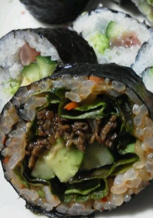 韓国風恵方巻き-レシピのメイン写真