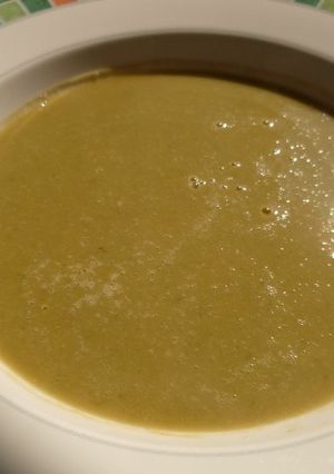 旬！グリンピースのスープ-レシピのメイン写真