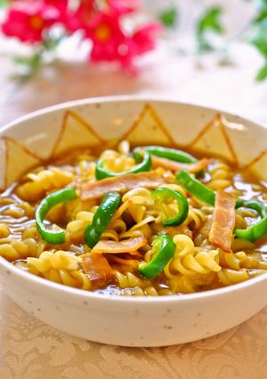 簡単♪トロピカル✿カレースープパスタ✿-レシピのメイン写真