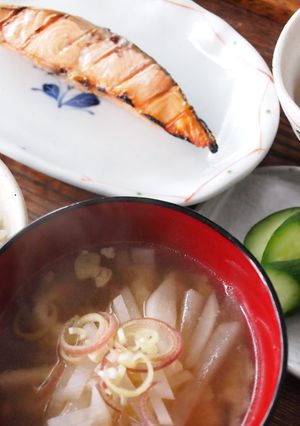胡桃韮玉の朝ごはん定食-レシピのメイン写真