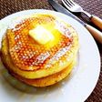 朝食に♪ふわふわパンケーキ♬