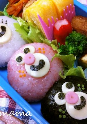 JAM＊クマテンチョー！キャラ弁-レシピのメイン写真