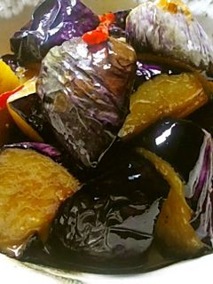 簡単♪麺つゆで茄子の甘辛炒め-レシピのメイン写真