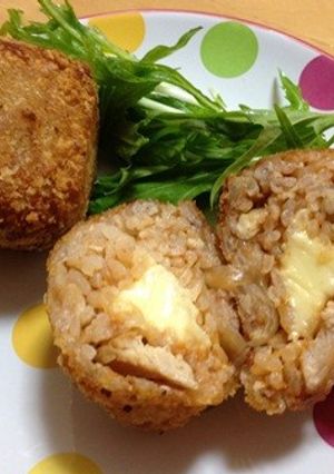 チキンストロガノフdeライスコロッケ-レシピのメイン写真