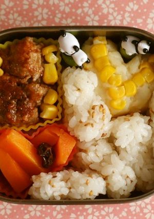 遠足弁当に☆マクロビ人参グラッセ-レシピのメイン写真