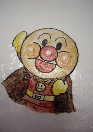 公式オブラートお絵かきキャラ弁シート-レシピのメイン写真