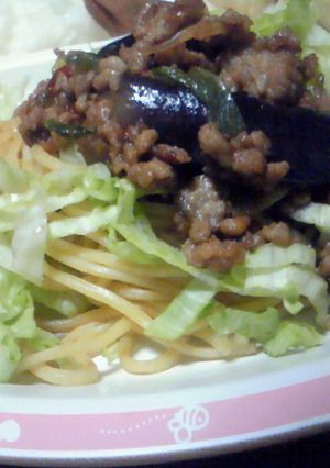 ピリ辛!肉味噌焼きそば-レシピのメイン写真