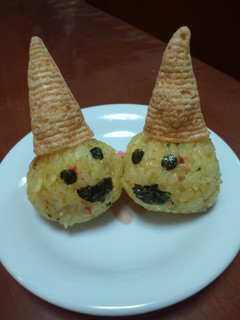 とんがり帽子おにぎり-レシピのメイン写真