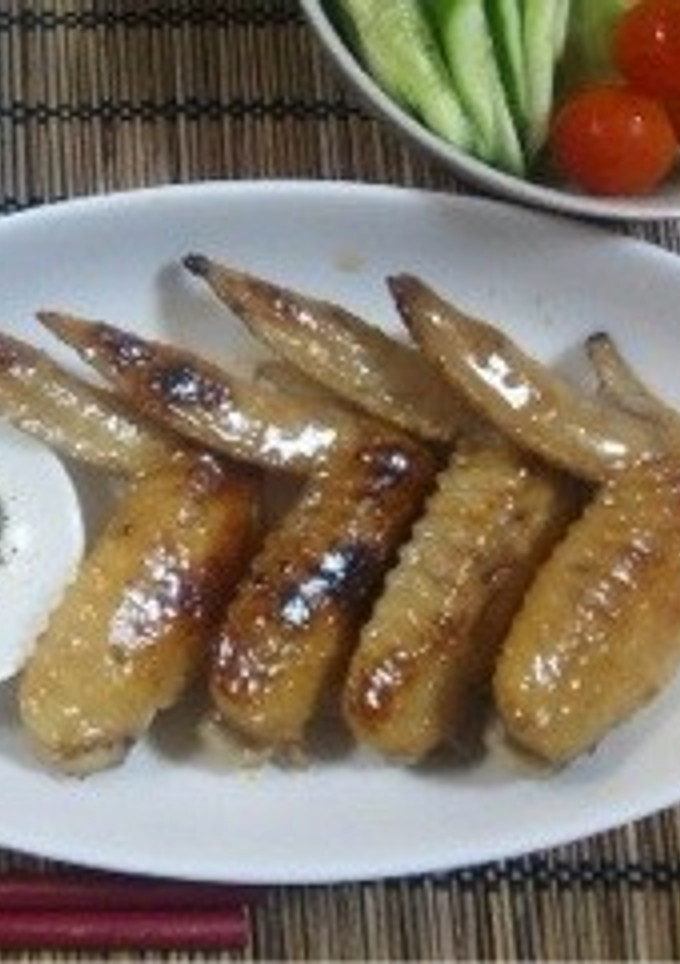 揚げない！鶏の手羽先焼き-レシピのメイン写真