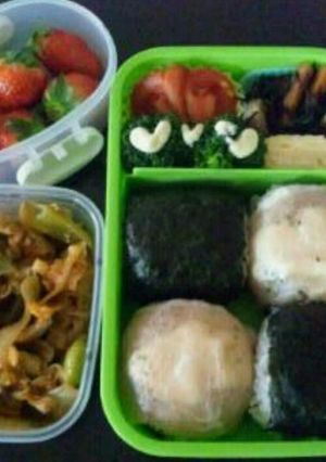 愛情たっぷり☆彼氏へのお弁当②-レシピのメイン写真