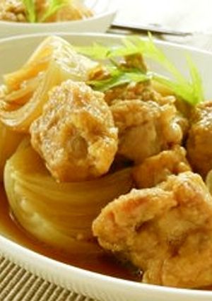 チキンとトロトロ玉ねぎの甘辛煮-レシピのメイン写真