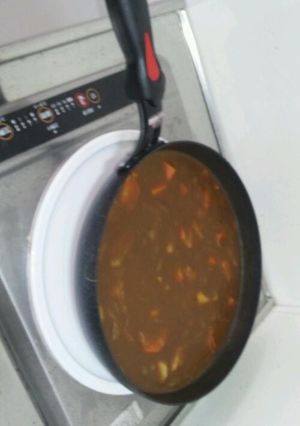 フライパンでカレー-レシピのメイン写真