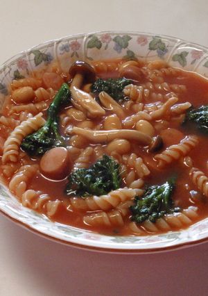 ビーンズの完熟トマトピリ辛スープ-レシピのメイン写真