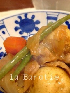 だし不要☆新じゃがの揚げ煮で簡単肉じゃが-レシピのメイン写真