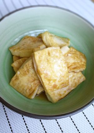 わが家の簡単すぎる焼き豆腐-レシピのメイン写真