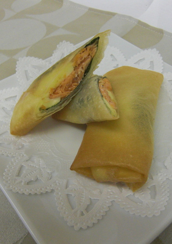 鮭の包み揚げ-レシピのメイン写真