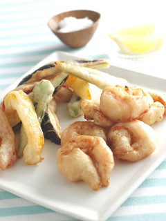 旬野菜とえびのフリット-レシピのメイン写真