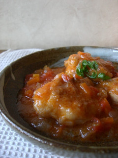 鶏肉のトマト煮込み-レシピのメイン写真