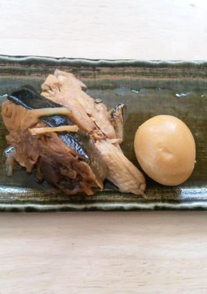 ぶりのアラ煮＆煮卵-レシピのメイン写真