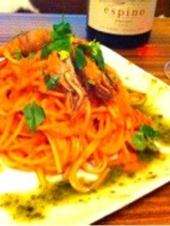 たっぷり海老の特濃トマトクリームパスタ-レシピのメイン写真