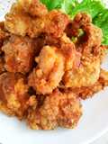 から揚げ粉をひと工夫♪簡単フライドチキン