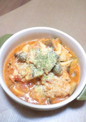 ☆簡単!トマト煮込みハンバーグ☆-レシピのメイン写真