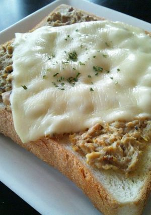 さば缶でサバマヨトースト☆カレー味-レシピのメイン写真