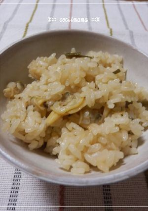 味がしみじみ★あさりご飯-レシピのメイン写真