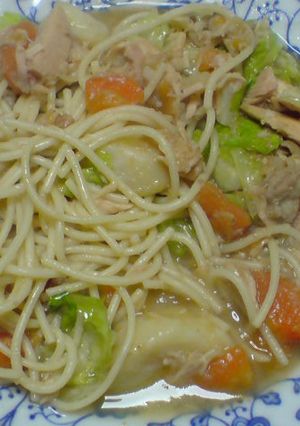 余った肉じゃがから和風パスタ-レシピのメイン写真