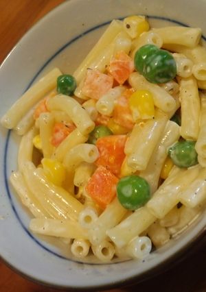 お弁当に♪包丁いらず！簡単マカロニサラダ-レシピのメイン写真