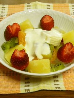 なんでもない我が家のフルーツサラダ♡-レシピのメイン写真