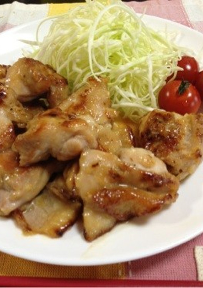 鶏のオイマヨ炒め-レシピのメイン写真
