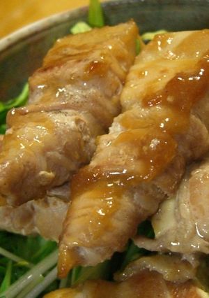 春を楽しむ♪筍の豚バラ肉巻き　豆腐も-レシピのメイン写真
