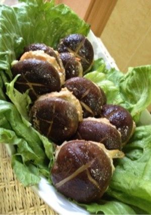 椎茸と挽肉で簡単美味しいハンバーグ-レシピのメイン写真