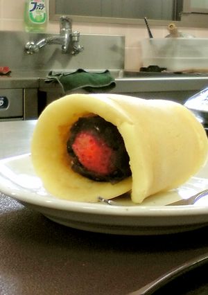 メッチャうま！いちごでどら焼きロール-レシピのメイン写真
