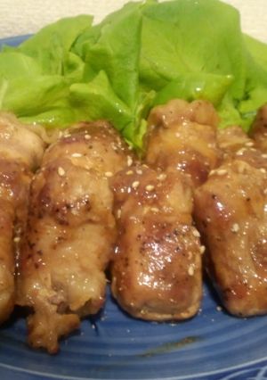 高野豆腐と豚肉の素敵ステ～キ！-レシピのメイン写真