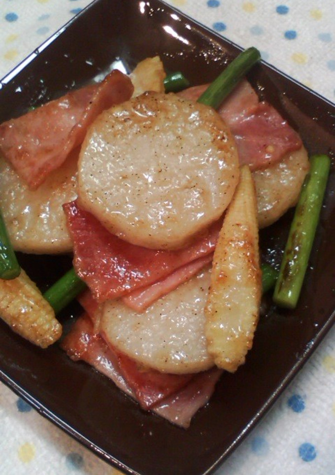 長芋とベーコンの中華炒め-レシピのメイン写真